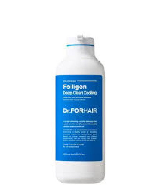 Глибокоочищаючий шампунь з ефектом охолодження Dr.Forhair Folligen Deep Clean Cooling Shampoo 300 мл