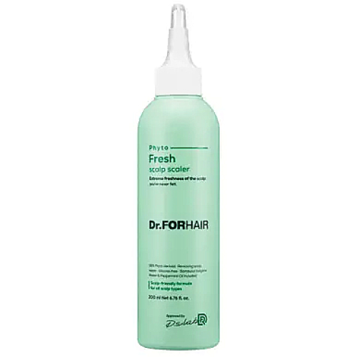 Освіжаюча маска-пілінг для очищення шкіри голови Dr. FORHAIR Phyto Fresh Scalp Scaler 200 мл