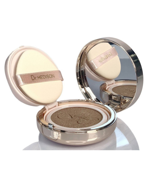 Багатофункціональний кушон з пептидами і змінним блоком Dr.Hedison Miracle Cushion SPF50 PA +++, 15 г +15 г