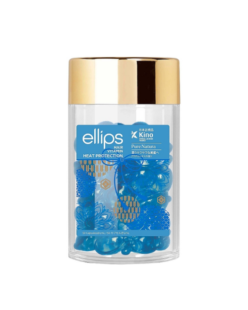 Вітаміни для волосся "Сила лотоса" Ellips Hair Vitamin Heat Protection 50 шт