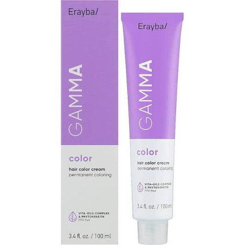 Стійка крем-фарба для волосся ERAYBA Gamma Color 1/10