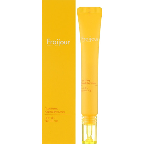 Мікрокапсульний крем для зони навколо очей з медом і цитроном Fraijour Yuzu Honey Capsule Eye Cream 15 мл