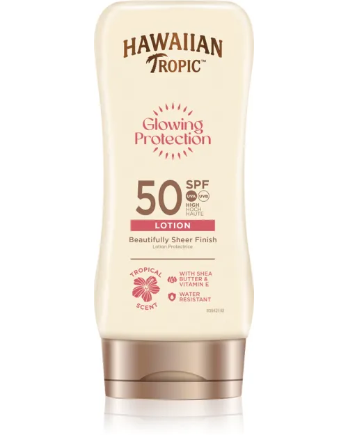 Молочко для засмаги SPF 50+ Hawaiian Tropic Glowing Protection Lotion  180мл