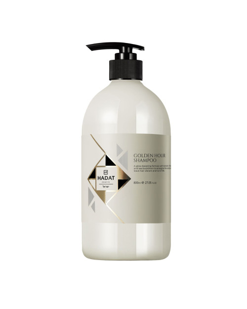 Шампунь для фарбованого та освітленого волосся Hadat Golden Hour Shampoo 