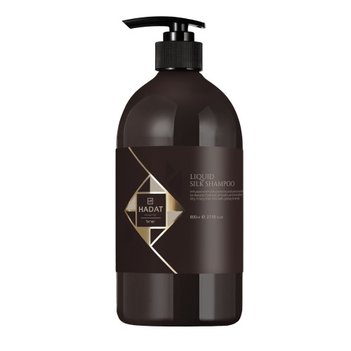 Шампунь для відновлення сяйва та блиску волосся "Рідкий Шовк" Hadat Liquid Silk Shampoo