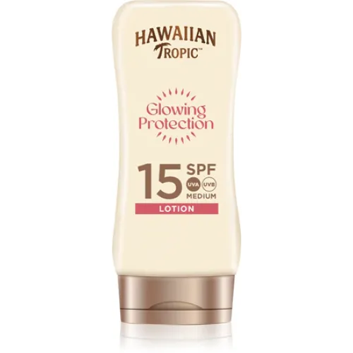 Водостійке молочко для засмаги SPF 15 Satin Protection Ultra Radiance  180 ml 