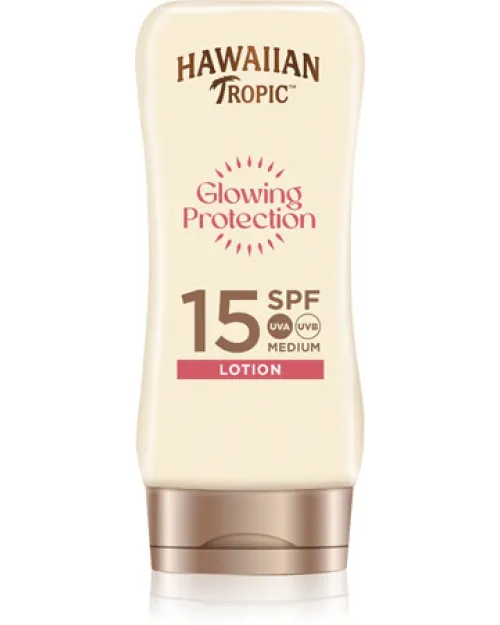 Водостійке молочко для засмаги SPF 15 Satin Protection Ultra Radiance  180 ml 