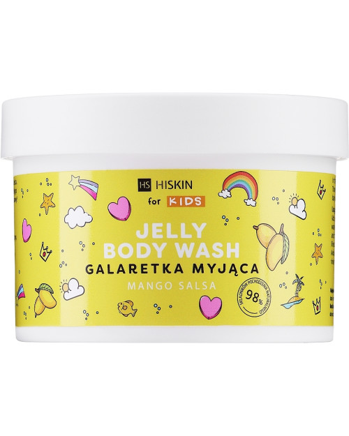 Дитяче желе для ванн Hiskin Kids Jelly Body Wash Mango Salsa 150g