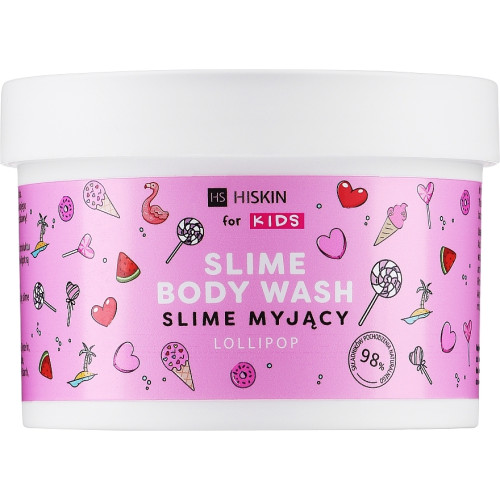 Дитяче желе для ванн Hiskin Kids Slime Body Wash Lollipop 150g