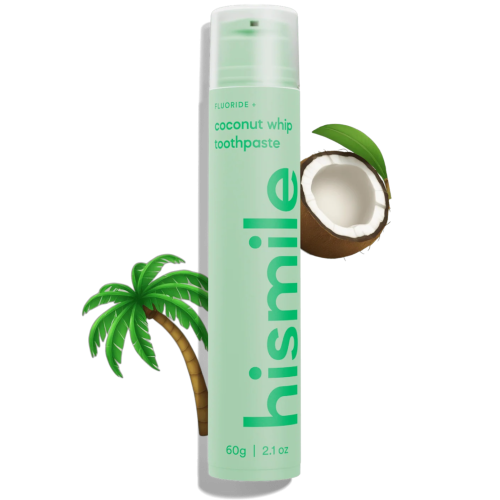 Зубна паста зі смаком кокосових вершків hismile Coconut Whip Toothpaste 60g