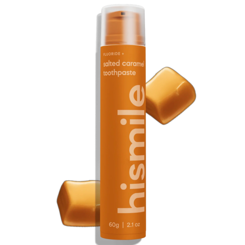 Зубна паста зі смаком солоної карамелі hismile Salted Caramel Toothpaste 60g
