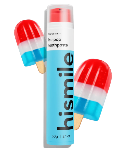 Зубна паста зі смаком фруктового морозива Hismile Ice Pop Toothpaste 60g