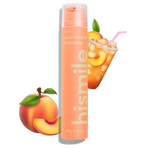 Зубна паста зі смаком холодного персикового чаю hismile Peach Iced Tea Toothpaste 60g