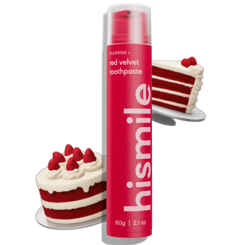 Зубна паста зі смаком червоного оксамиту hismile Red Velvet Toothpaste 60g