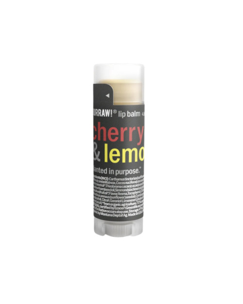  Бальзам для губ Hurraw! Cherry & Lemon Lip Balm (4,8 г) 