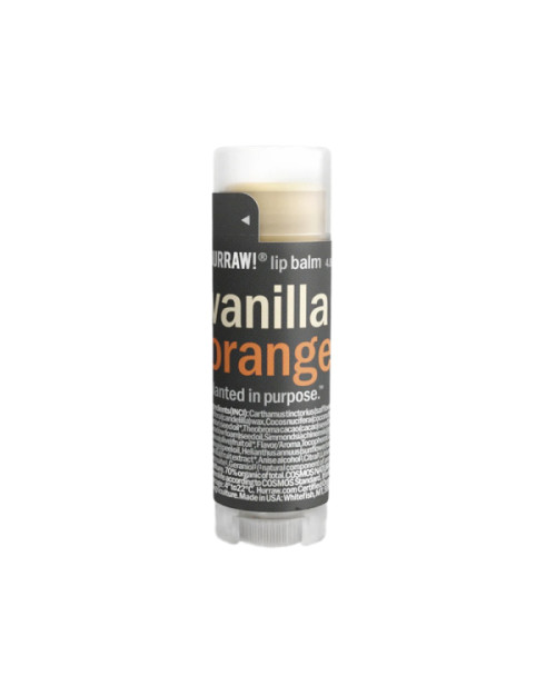 Бальзам для губ Hurraw! Vanilla & Orange Lip Balm (4,8 г)