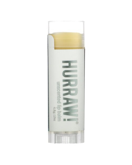 Бальзам для губ Hurraw! Unscented Balm (4,8г)