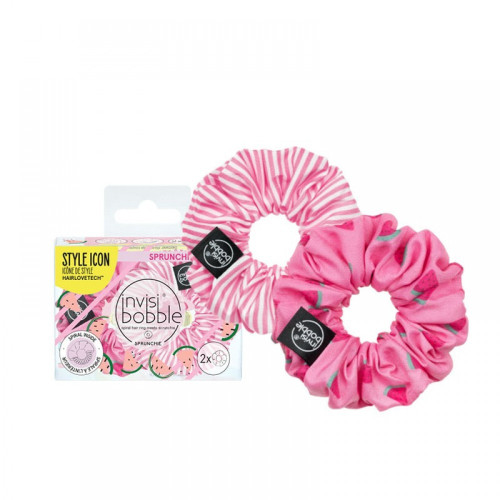 Резинка-браслет для волосся Invisibobble Sprunchie Fruit Fiesta Once In A Melon 2 шт