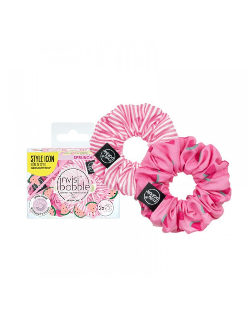 Резинка-браслет для волосся Invisibobble Sprunchie Fruit Fiesta Once In A Melon 2 шт