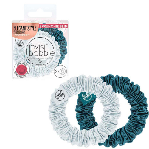 Резинка-браслет для волосся Invisibobble Sprunchie Slim Cool as Ice 2 шт