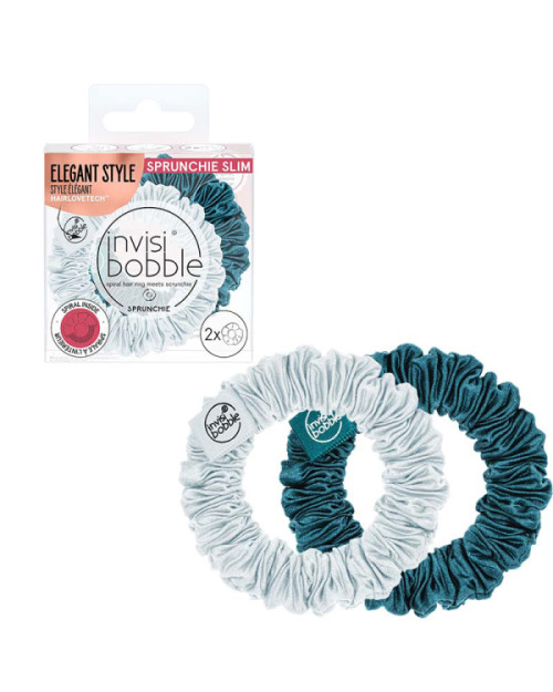 Резинка-браслет для волосся Invisibobble Sprunchie Slim Cool as Ice 2 шт