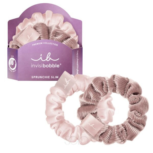 Резинка-браслет для волосся invisibobble SPRUNCHIE SLIM PREMIUM La Vie En Rose