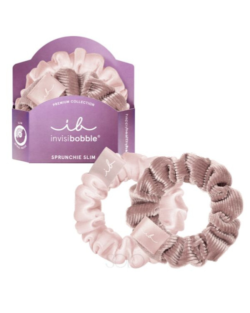 Резинка-браслет для волосся invisibobble SPRUNCHIE SLIM PREMIUM La Vie En Rose