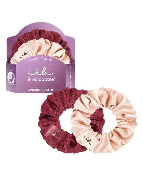 Резинка-браслет для волосся invisibobble SPRUNCHIE SLIM PREMIUM You Make me Blush