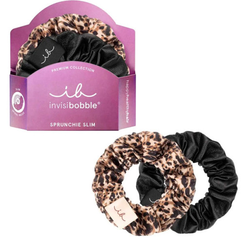 Резинка-браслет для волосся invisibobble SPRUNCHIE SLIM PREMIUM Leo Is The New Black