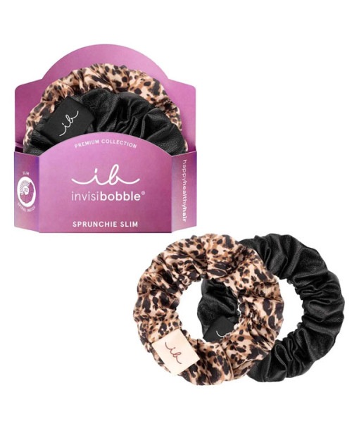 Резинка-браслет для волосся invisibobble SPRUNCHIE SLIM PREMIUM Leo Is The New Black