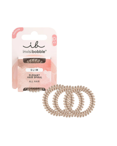 Резинка-браслет для волосся invisibobble SLIM Bronze Me Pretty
