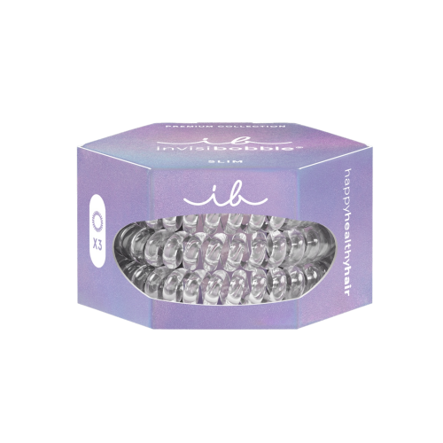 Резинка-браслет для волосся invisibobble SLIM PREMIUM Crystal Clear