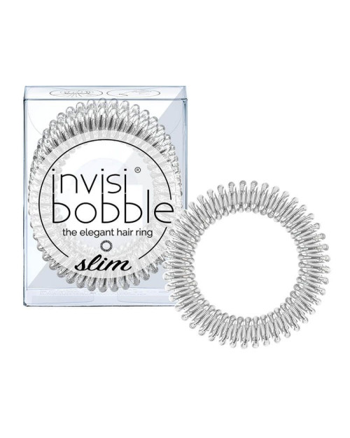 Резинка-браслет для волосся Invisibobble Slim Chrome Sweet Chrome Slim 3 шт
