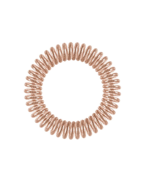 Резинка-браслет для волосся Invisibobble Slim Of Bronze and Beads Slim 3 шт