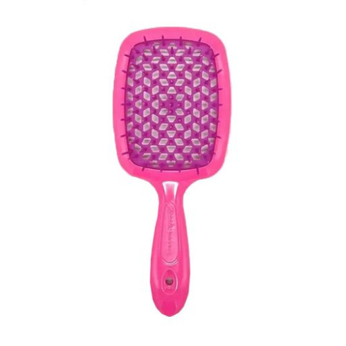 Щітка для волосся фуксія неон JANEKE Superbrush