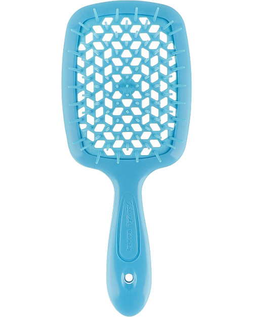 Щітка для волосся Janeke Small Superbrush With Soft Moulded Tips блакитна