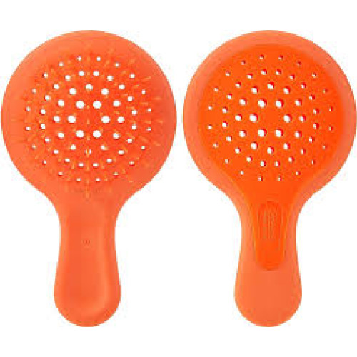 Щітка для волосся, помаранчева Janeke Superbrush Mini Silicon Line