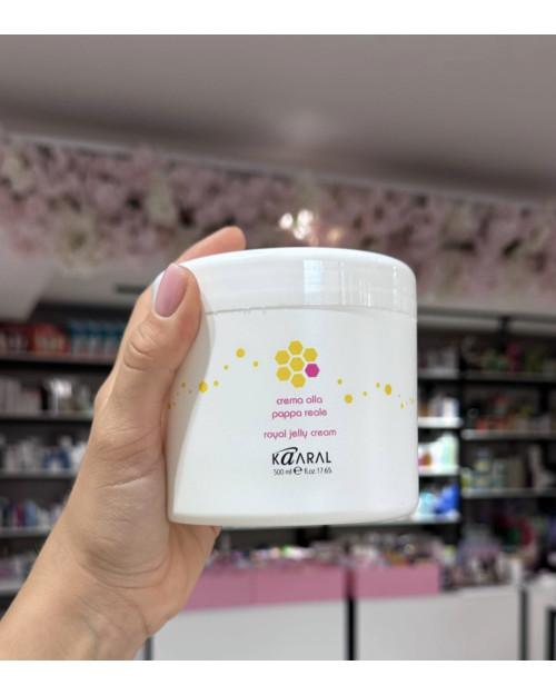 Акція МАСКА З МАТОЧНИМ МОЛОЧКОМ ДЛЯ ВОЛОССЯ KAARAL MAXI ROYAL JELLY CREAM 500 мл