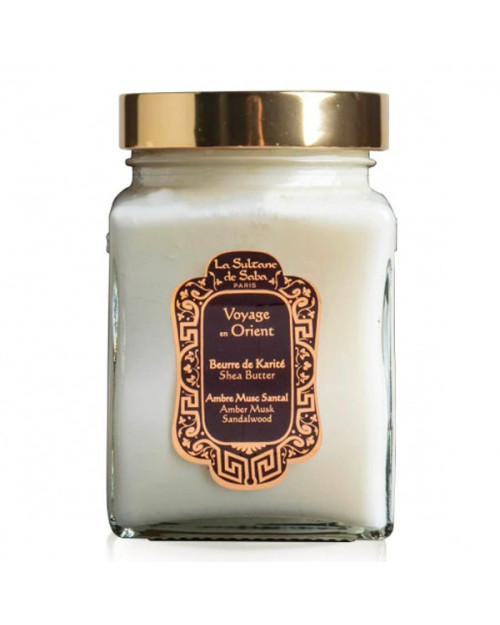 Баттер для обличчя, тіла і волосся La Sultane De Saba Orient Shea Butter Ambre Musc Santal 300 ml