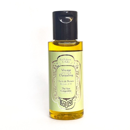 Олія для тіла та волосся з ароматом зеленого чаю та імбиру La Sultane De Saba Beauty Oil Ginger Green Tea 50 мл