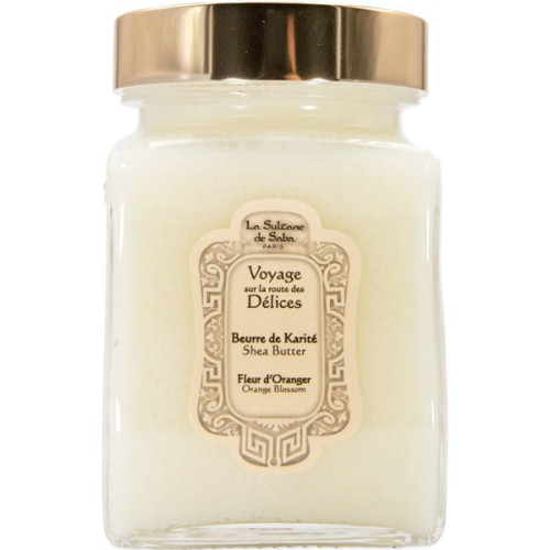 Масло каріте з ароматом апельсинових квітів La Sultane De Saba Voyage sur la route des Delices Shea Butter Orange Blossom 300г