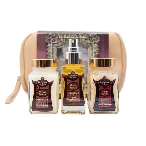 Набір для тіла Балі La Sultane De Saba Coffret Voyage Balinais