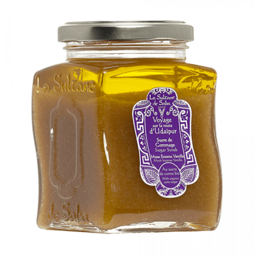 Цукровий Скраб для Тіла Мускус, Ладан, Ваніль La Sultane De Saba Udaipur Sugar Scrub Musk Incense Vanilla 300 мл