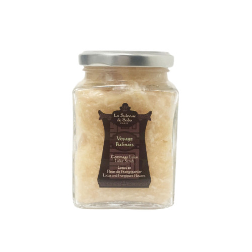 Кокосовий Скраб для Тіла Лотос і Франжіпані La Sultane De Saba Balinese Lulur Scrub Lotus And Frangipani Flowers 300 g
