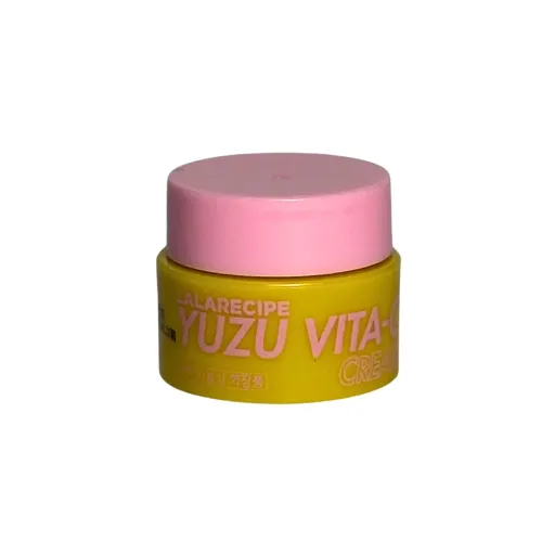 Освітлюючий крем з ніацинамідом 5% та екстрактом юдзу LaLa Recipe Yuzu Vita C Cream 5 мл