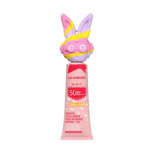 Сонцезахисний крем з екстрактом гуави, 50 мл – Lalarecipe Guava Collagen Sun Cream Limited Edition