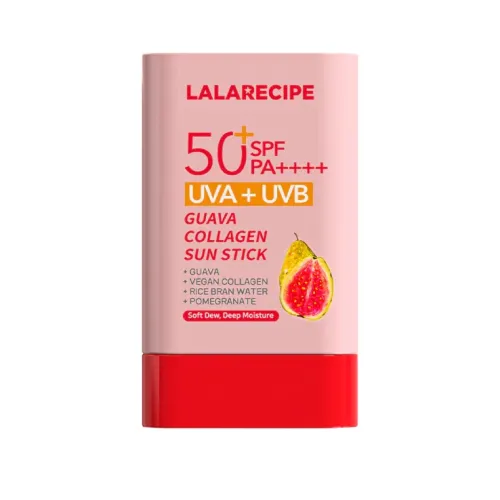 Сонцезахисний стік з екстрактом гуави, 20 г – Lalarecipe Guava Collagen Sun Stick Limited Edition