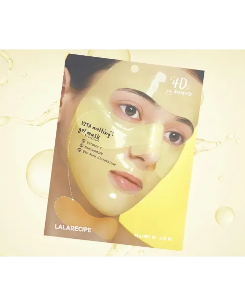 Гелева маска з вітаміном С та ніацинамідом, 40 г – LALARECIPE VITA Melting Gel Mask  40 г 