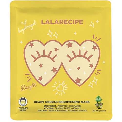 Освітлююча маска для області навколо очей LaLa Recipe Heart Goggle Brightening Mask 24 грам