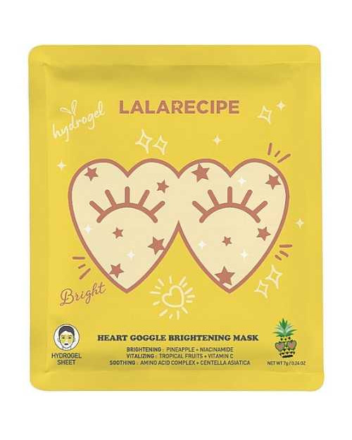 Освітлююча маска для області навколо очей LaLa Recipe Heart Goggle Brightening Mask 24 грам